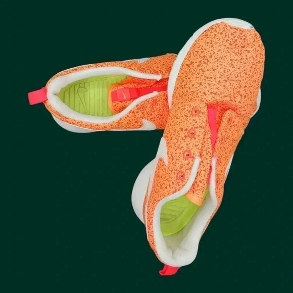 Nike rosherun sneakers lightweight orange/wht size 7 - Picture 6 of 10